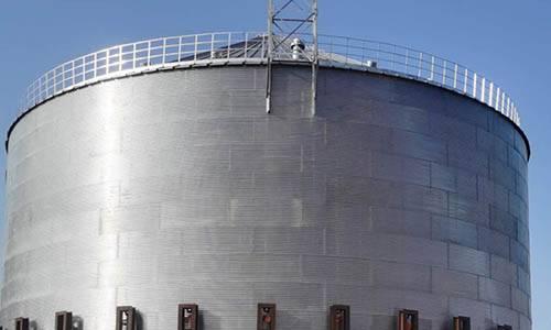 10,000 ton capacity silos, Nigeria